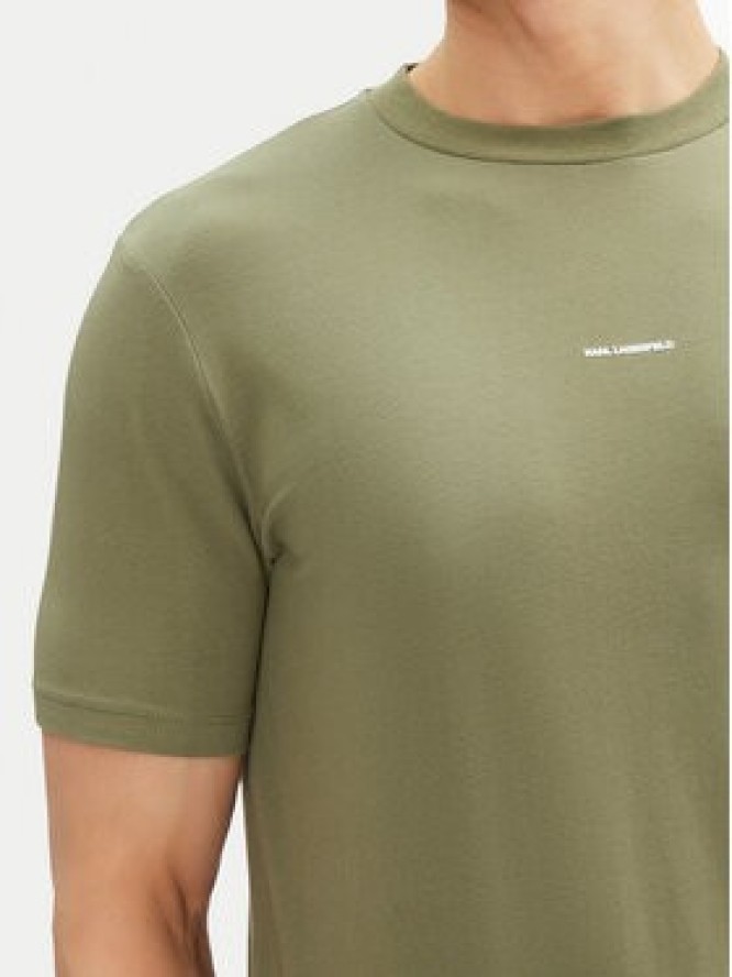 KARL LAGERFELD T-Shirt 755030 552235 Zielony Regular Fit