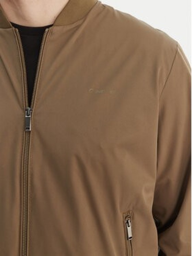 Calvin Klein Kurtka bomber LV040FM512 Żółty Regular Fit