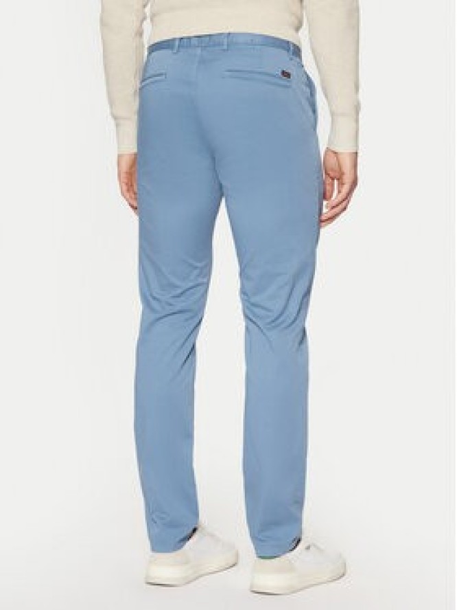 BOSS Chinosy 50510933 Niebieski Slim Fit
