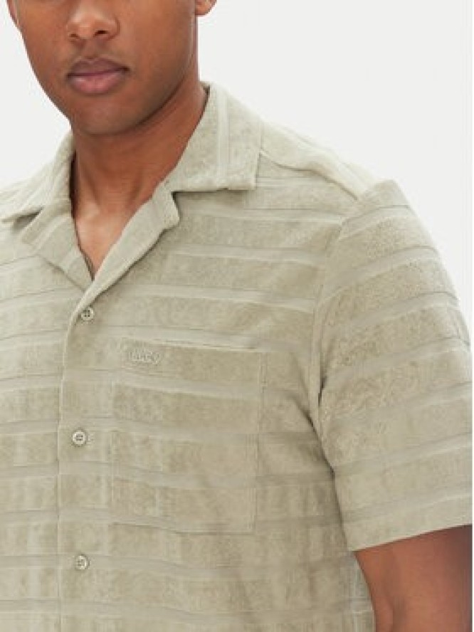 HUGO Koszula Ellino 50539351 Zielony Relaxed Fit