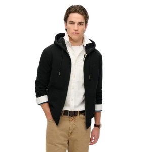Bluza z kapturem i zamkiem błyskawicznym Superdry Logo Essential