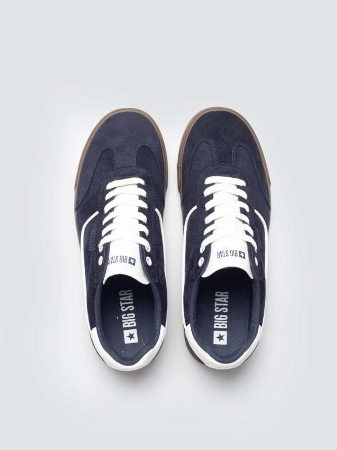 Sneakersy męskie granatowe TT174091 400