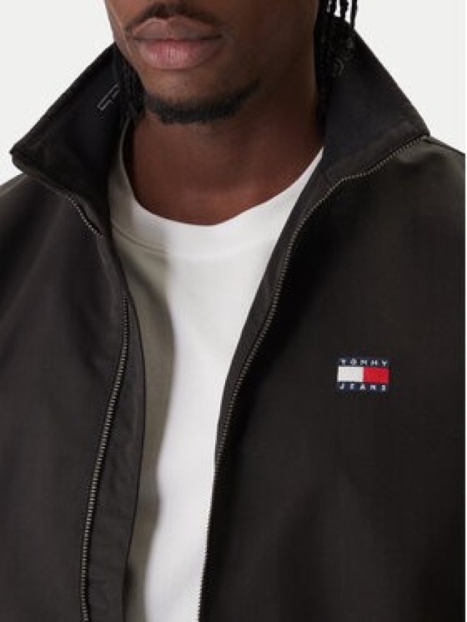 Tommy Jeans Kurtka przejściowa Essential DM0DM22720 Czarny Regular Fit