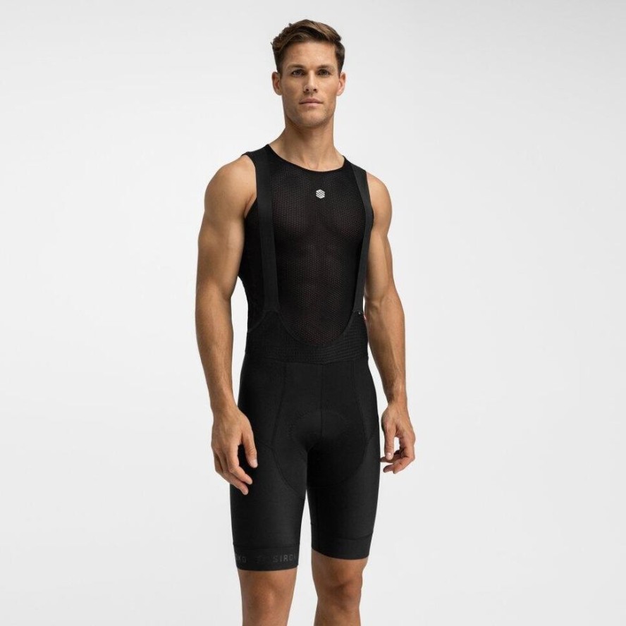 Męskie spodenki rowerowe z szelkami Kolarstwo Siroko SRX Elite