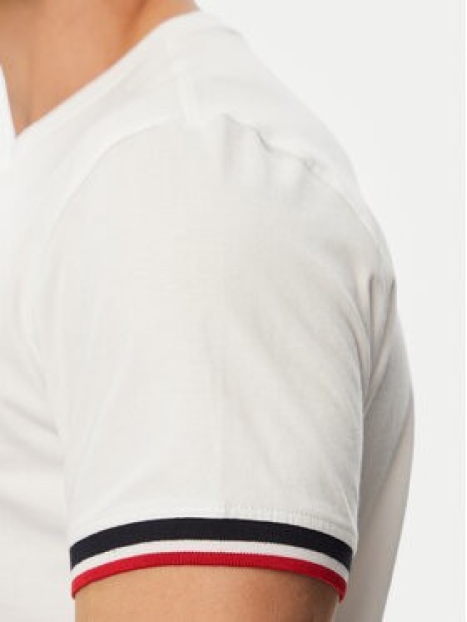 Beverly Hills Polo Club T-Shirt P-SS26M-TS0112 Biały Regular Fit