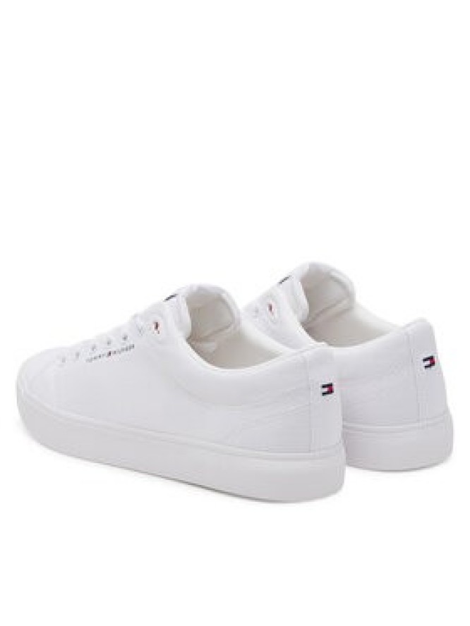 Tommy Hilfiger Tenisówki Th Hi Vulc Low Core Canvas FM0FM05396 Biały