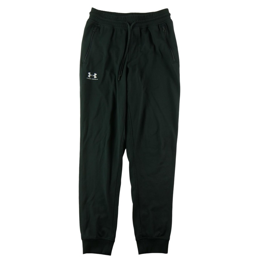 Second life - Spodnie dresowe męskie luźne czarne Under Armour - Jak nowy