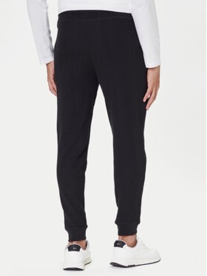 BOSS Spodnie dresowe Structure 50540577 Czarny Regular Fit