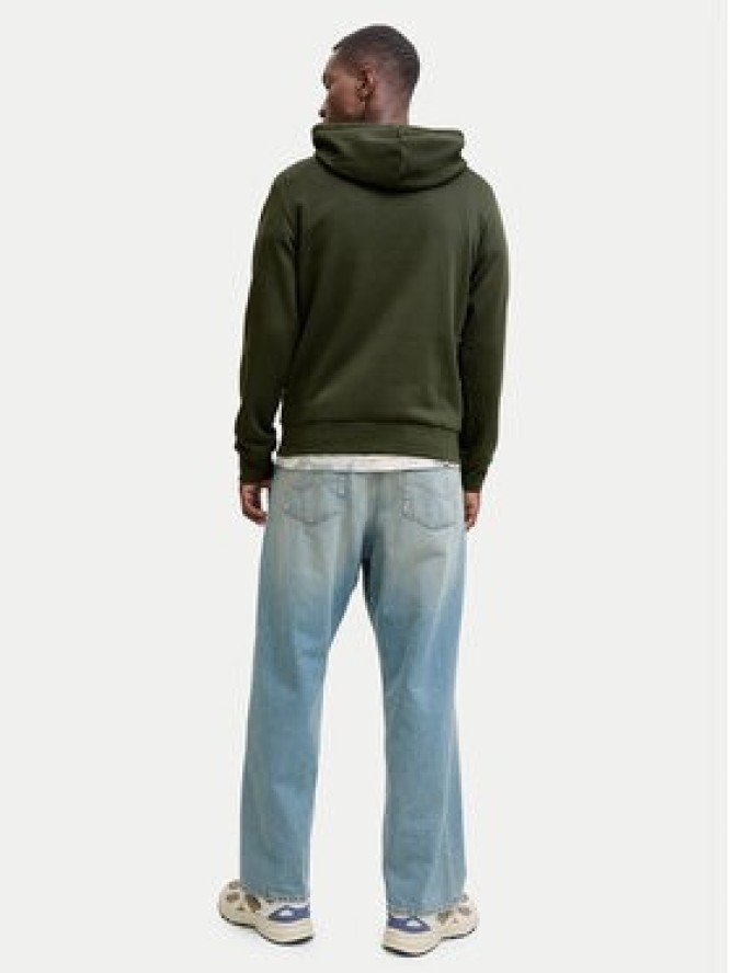 Jack & Jones Bluza Corp Logo 12152840 Zielony Regular Fit