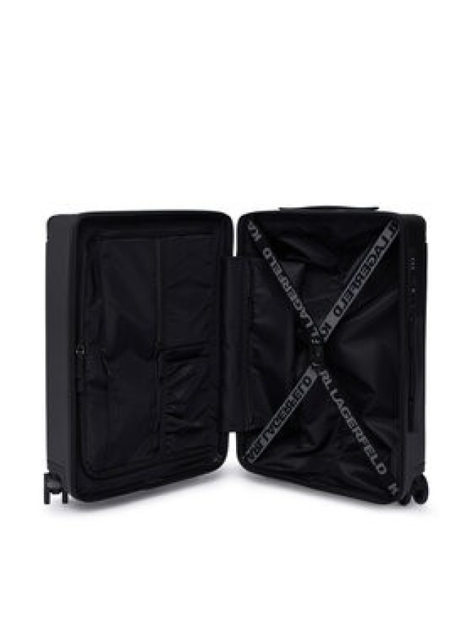 KARL LAGERFELD Walizka kabinowa A3W30245 Czarny