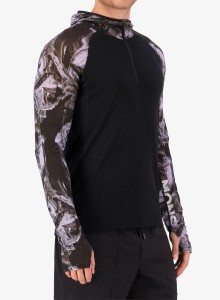Bluza z kapturem Mons Royale Temple Merino Long Sleeve Hood