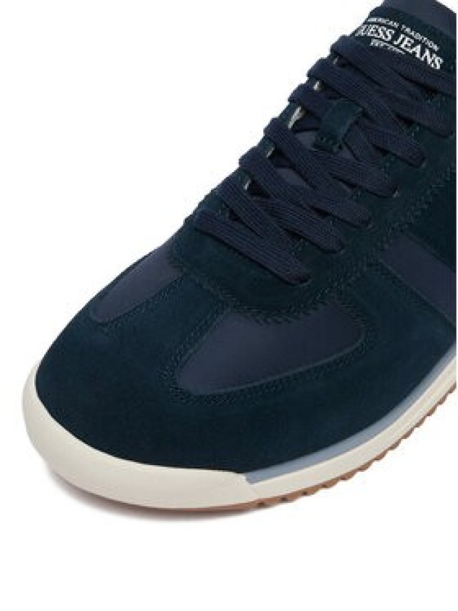Guess Jeans Sneakersy EO-DELAND-01 WE Granatowy