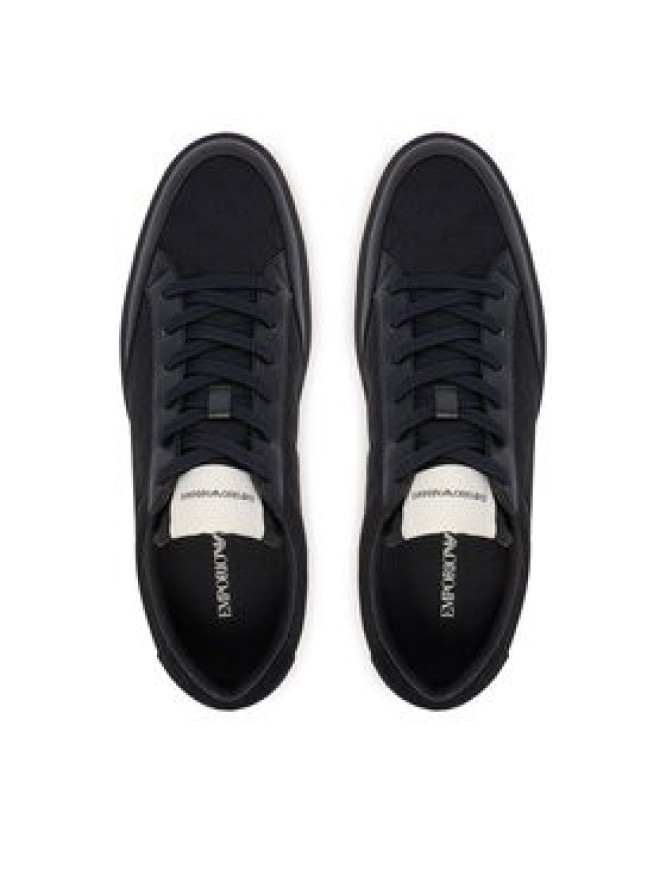 Emporio Armani Sneakersy EM004782 AF23199 MB483 Granatowy