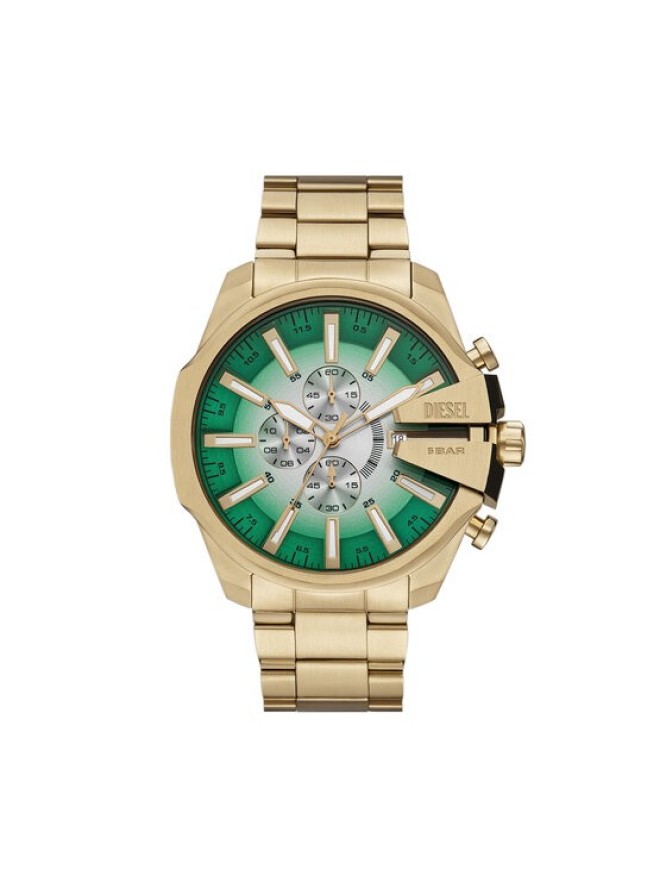 Diesel Zegarek Mega Chief Slim DZ4684 Złoty
