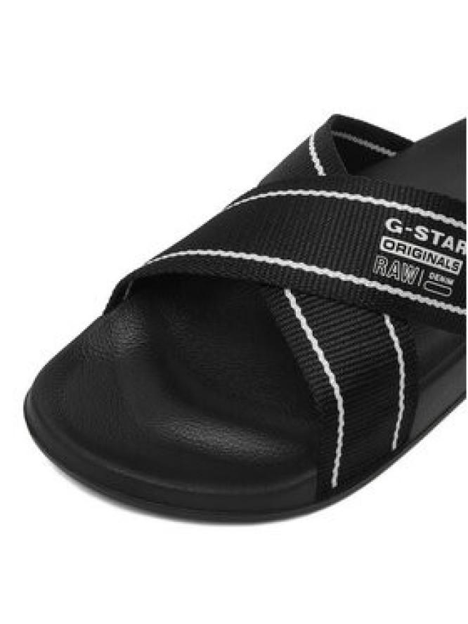 G-Star Raw Klapki CEO-SS26-3C042 Czarny