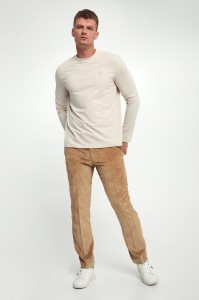 Spodnie męskie sztruksowe KARL LAGERFELD