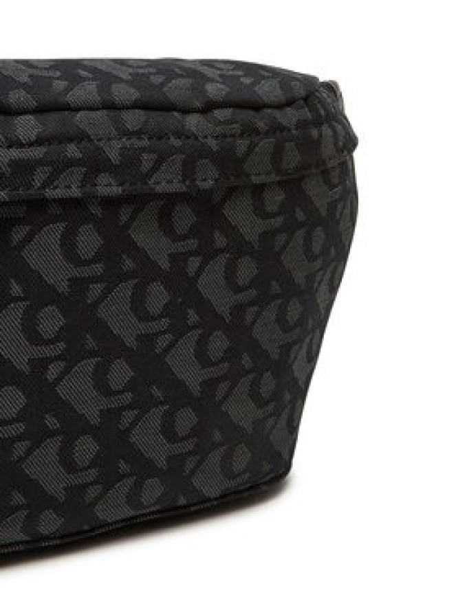 Calvin Klein Jeans Nerka Unstructured Monogram Waistbag LV04G3177G Czarny