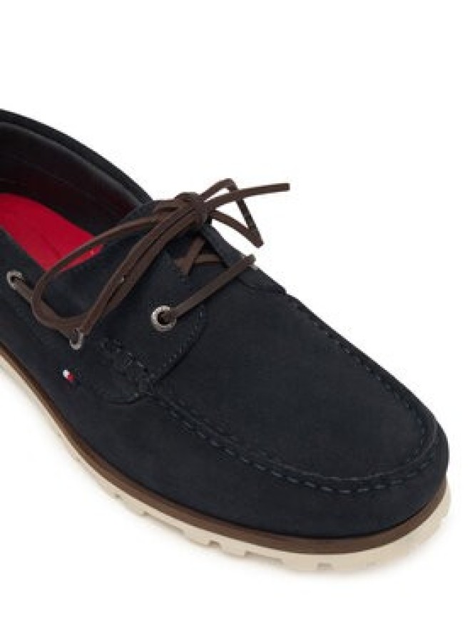 Tommy Hilfiger Mokasyny Light Sde FM0FM05747 Granatowy