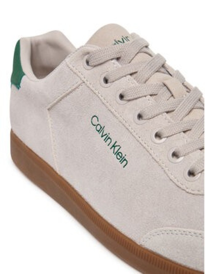 Calvin Klein Sneakersy Low Cupsole Laceup Su HM0HM01946 Beżowy