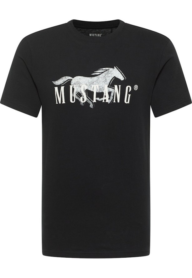 Męski T-Shirt Mustang Style Austin Black 1016279 4142