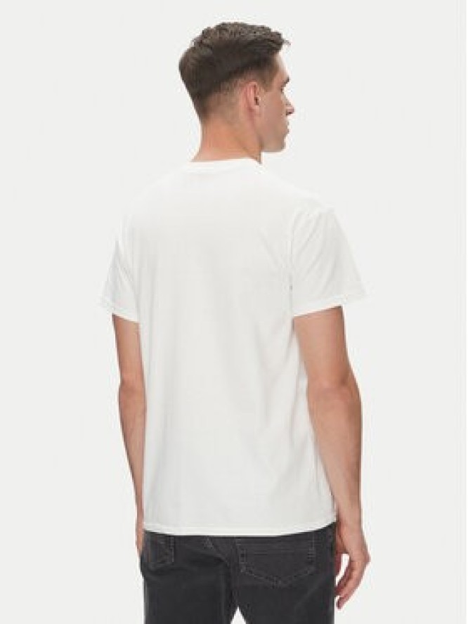 Etnies T-Shirt Team Emroidery 4130003738 Biały Regular Fit