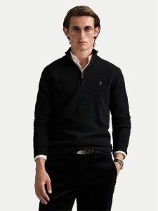 Polo Ralph Lauren Sweter 710876756002 Czarny Regular Fit