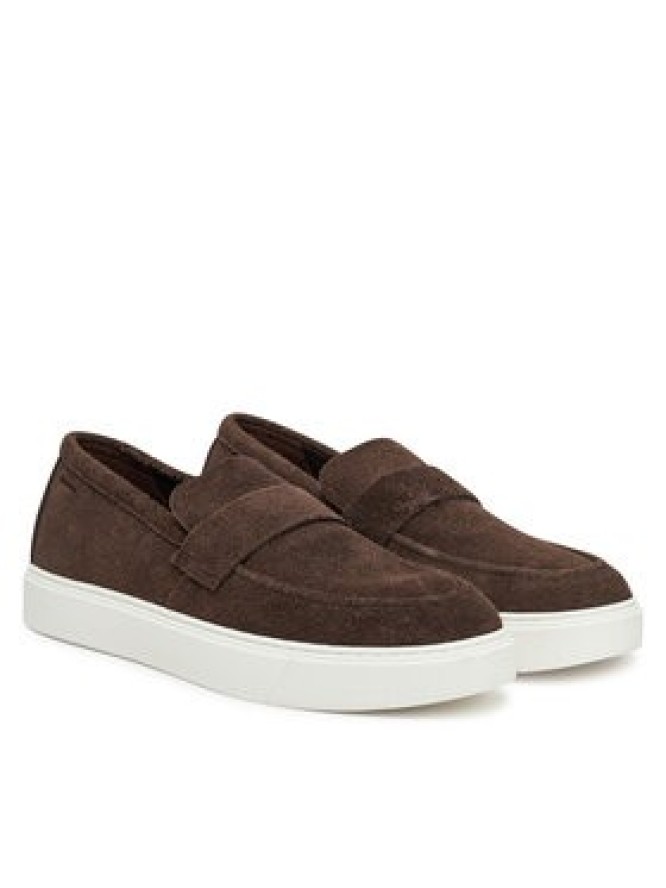 Calvin Klein Półbuty Moccasin Sue Unlined HM0HM01819 Brązowy