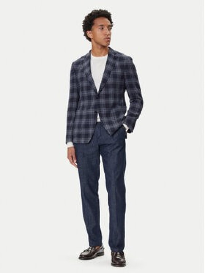 JOOP! Marynarka 17 JB-47Hoverest 30045029 Granatowy Slim Fit