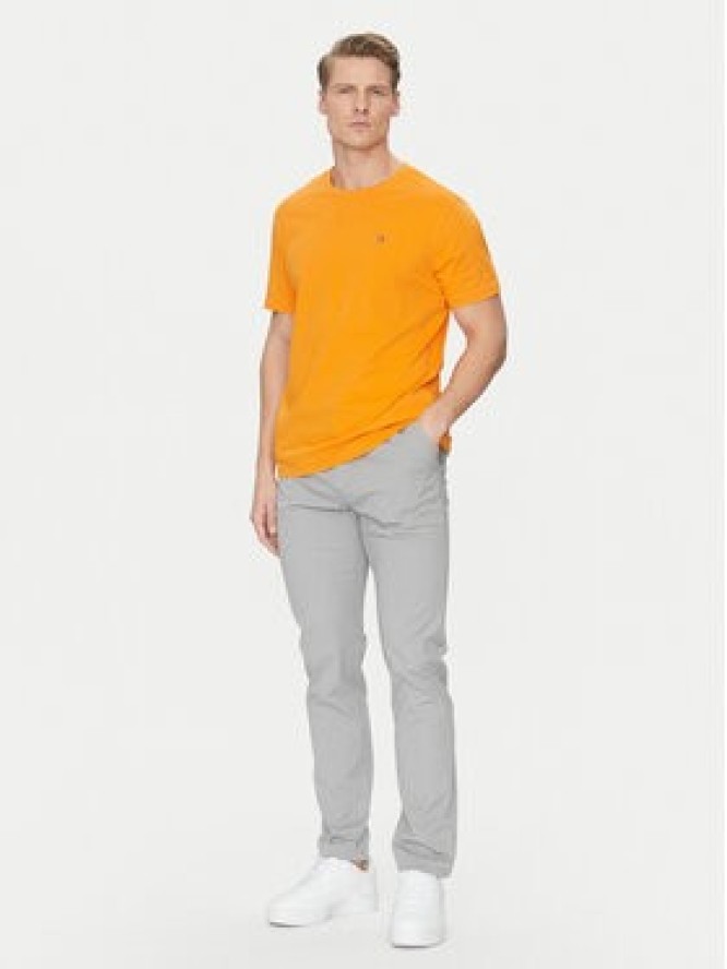 Napapijri T-Shirt Salis NP0A4H8D Pomarańczowy Regular Fit