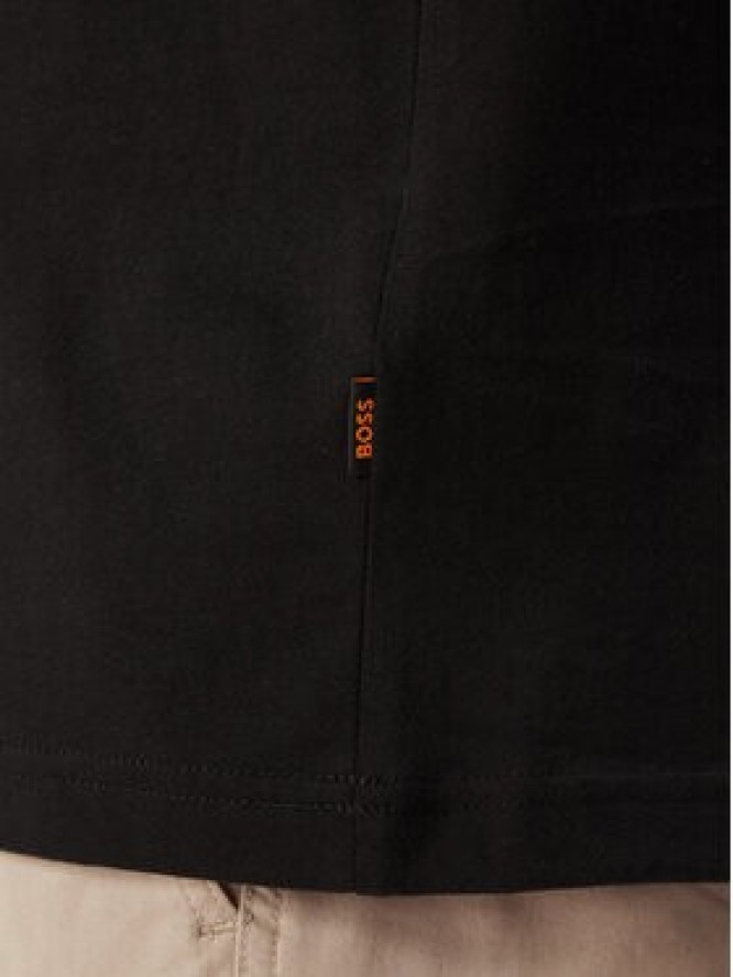 BOSS T-Shirt Te Motors 50566627 Czarny Regular Fit