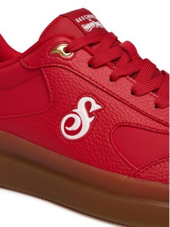 Skechers Sneakersy Snoop Dogg Courtside Urban 251200/RDW Czerwony