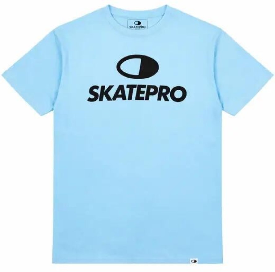 Odzież T-shirts unisex SkatePro Koszulka - M - Sky Blue