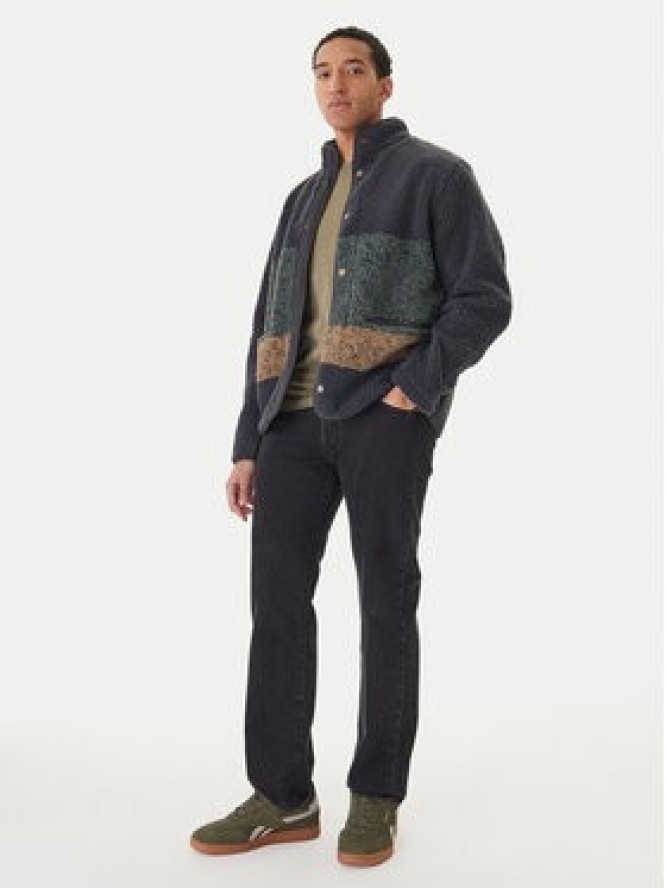 RVCA Kurtka przejściowa EVYFT00108 Granatowy Regular Fit