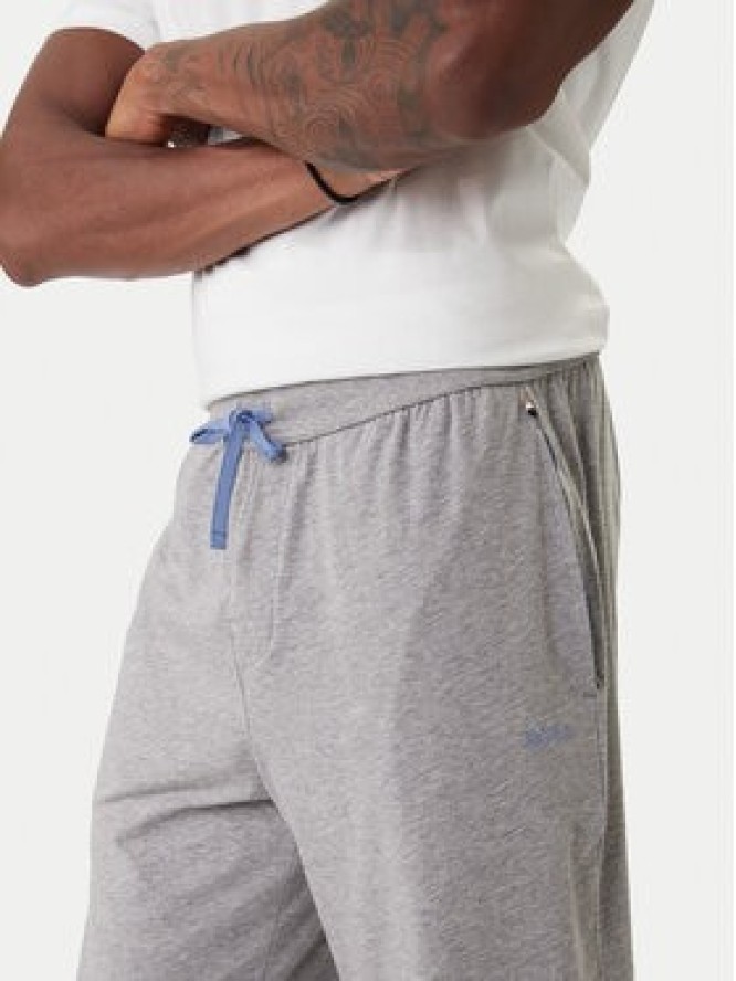 BOSS Spodnie dresowe Mix&Match 50515305 Szary Regular Fit