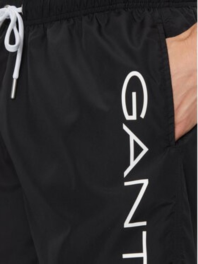 Gant Szorty kąpielowe 920006300 Czarny Regular Fit