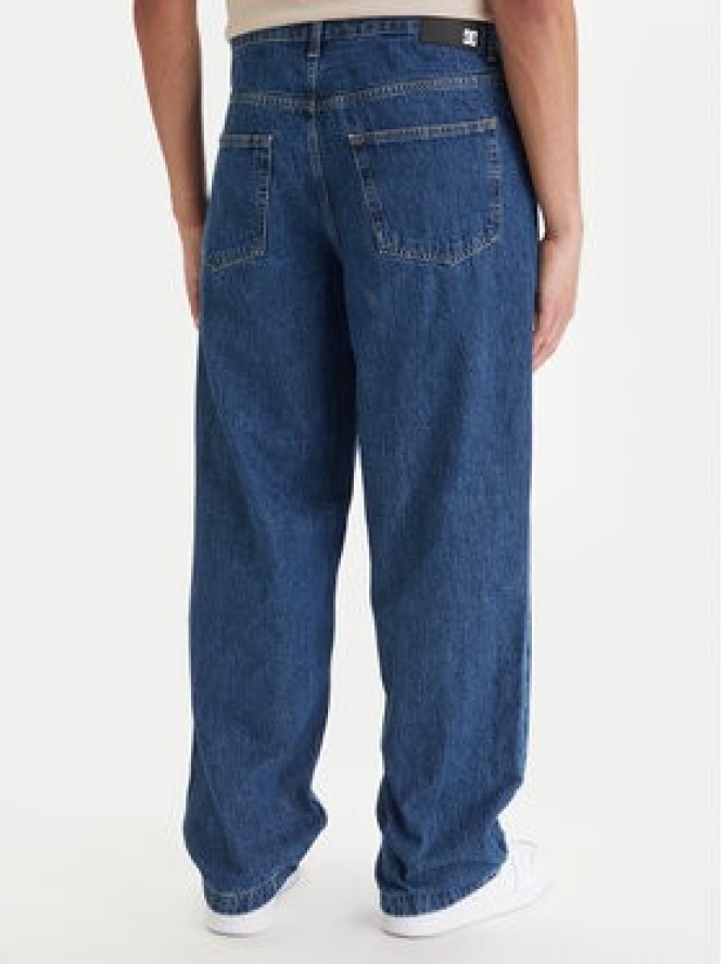 DC Shoes Jeansy EDYDP03435 Niebieski Baggy Fit