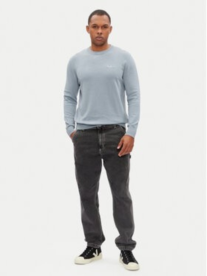 Pepe Jeans Sweter Essential PM702512 Błękitny Regular Fit