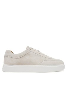 Calvin Klein Sneakersy Clean Cup Low Laceup Oxf Su HM0HM01880 Beżowy