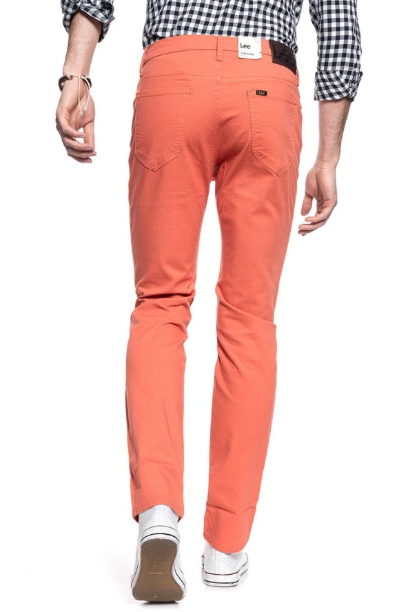 LEE RIDER MĘSKIE SPODNIE MATERIAŁOWE PAPRIKA L701LB22 112117566