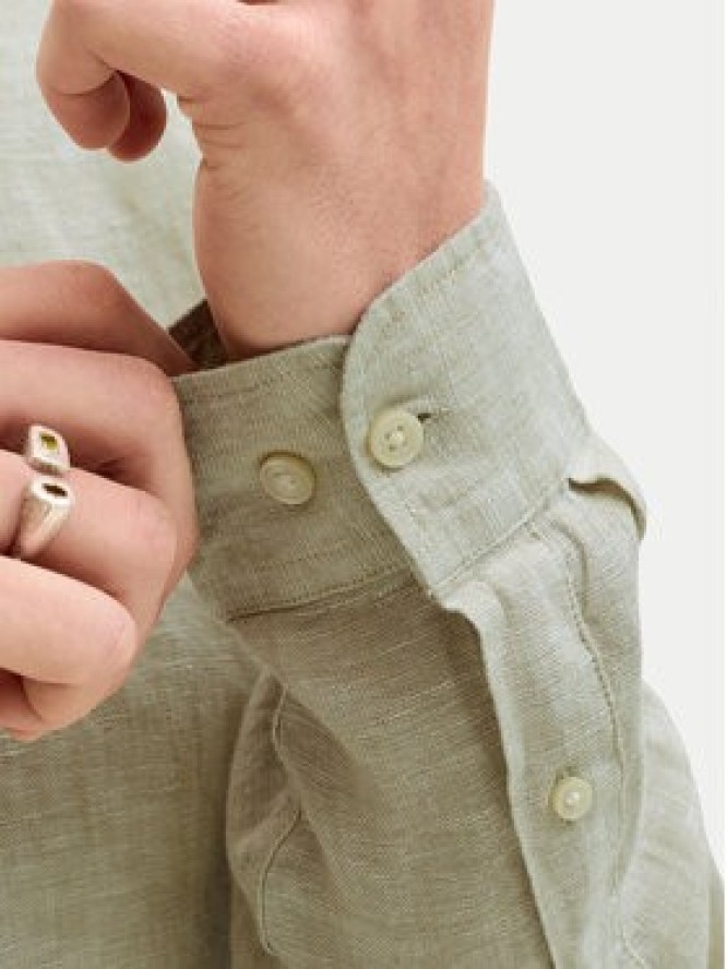 Jack & Jones Koszula Lawrence 12293563 Zielony jasny Regular Fit