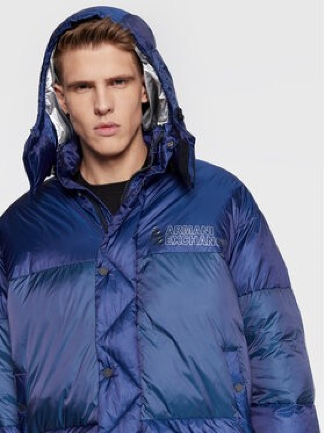 Armani Exchange Kurtka zimowa 6LZK48 ZNUXZ 25DQ Niebieski Regular Fit