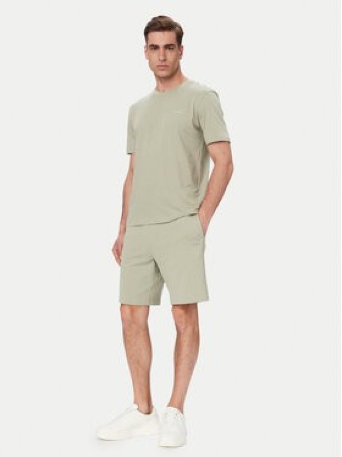 HUGO Szorty materiałowe Dayono 50530696 Zielony jasny Relaxed Fit