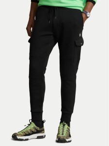 Polo Ralph Lauren Spodnie dresowe 710881522 Czarny Regular Fit