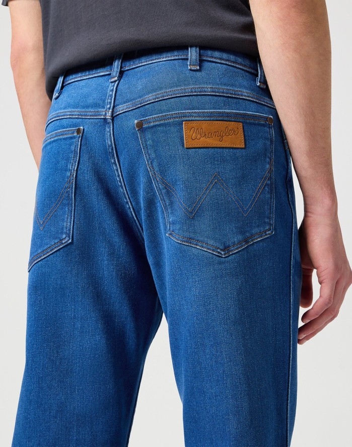 WRANGLER MĘSKIE SPODNIE RIVER RUSTIC 112352673 W17T017957