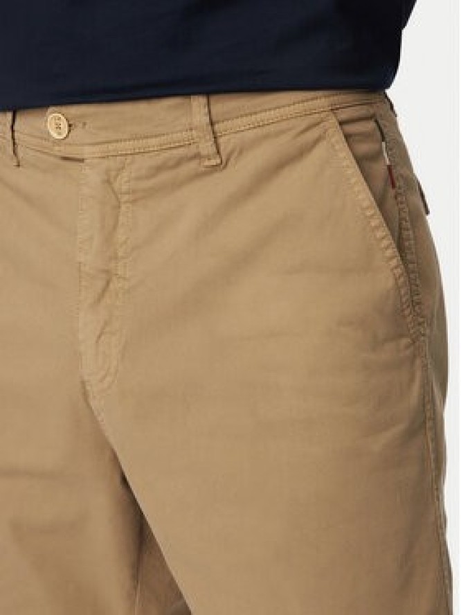 Aeronautica Militare Szorty materiałowe 261BE0278UCT04292 Beżowy Regular Fit