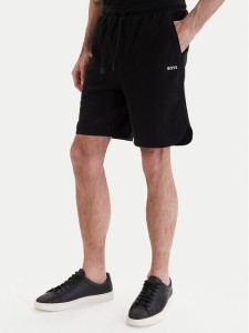 BOSS Szorty sportowe Member 50558883 Czarny Relaxed Fit