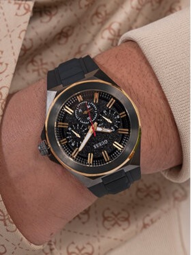 Guess Zegarek GW0799G1 Czarny