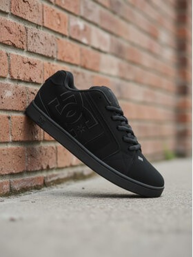 DC Shoes Sneakersy EO-NET 302361-3BK Czarny
