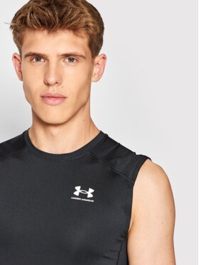 Under Armour Koszulka techniczna HeatGear® 1361522 Czarny Slim Fit