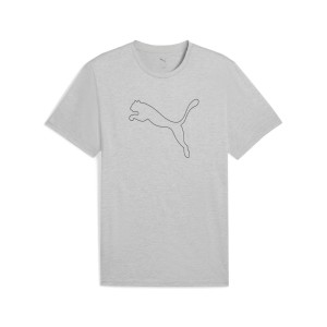 Męska melanżowa koszulka TAD ESSENTIALS z logo Cat PUMA